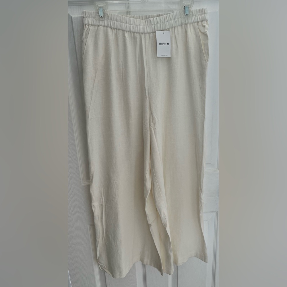 Pants Wide Leg, High Waist, Women’s Size Large NWT